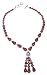 Handcrafted Gemstone Jewelry Silver Chain Necklace Carnelian 18.50 inches