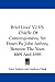 Brief Lives' V2 I-Y: Chiefly of Contemporaries, Set Down by John Aubrey, Between the Years 1669 and 1696: 2