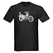 VIRAGO Biker Dark T-Shirt by CafePress