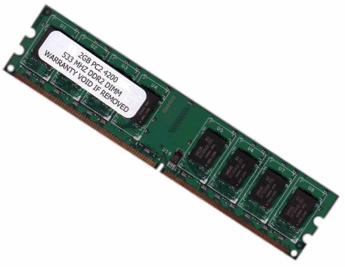 Komputerbay 2GB DDR2 PC2 4200 533Mhz 240 Pin Desktop DIMM 2 GB