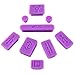 eForCity 9-Pieces Anti-dust Silicone Plug Cup Compatible with Apple? MacBook? Pro, Purple
