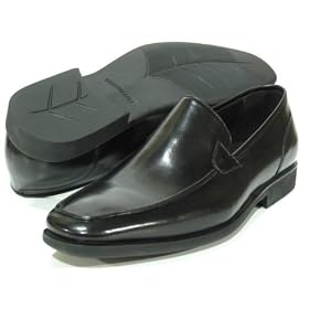Bruno Magli 'Magonza' Moc Toe Loafers Mens 7.5 - Black by Bruno Magli