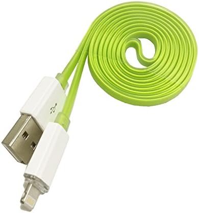 MACACI Smart LED High-Speed Lightning to USB Charging Cable for Apple iPhone/iPad,3.28FT (Green)