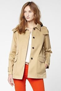 A-Line Hooded Mackintosh Jacket