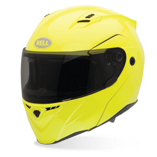 Low price Bell Revolver Evo His Vis Yellow Full Face Modular Motorcycle