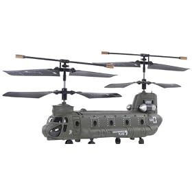3-Ch Indoor RC Chinook Helicopter from Helicopter Gyros