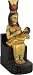 Miniature seated Isis nursing Horus, 4"H