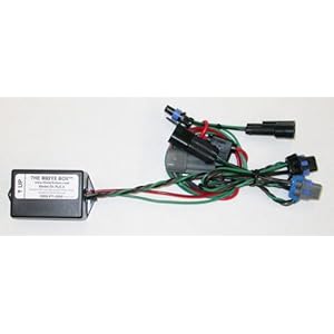 The Brite Box with Fog Light Control Model G1.FLC.5 - Headlight enhancer - Keeps factory fog lights AND low beams ON with high beams. MAKES NIGHT DRIVING SAFER - your lights become high performance lights! Vehicle bulb data: Headlights - 9006 Low Beam 9005 High Beam 9145 Fog Lights.