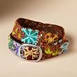 Brown Snowflake Belt - Small