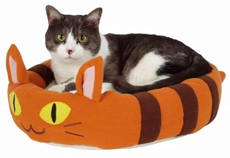 まるで、となりのトトロの「ねこバス」そっくり？！　(株)ヤマヒサ Petio(ペティオ)　ネコ　のっかり　ベッド