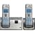 GE DECT 6.0 Advanced Silver Cordless Phone with Goog-411, CID, ITAD, and 2 Handsets (28223EE2)
