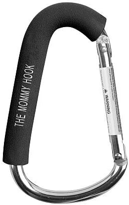 The Mommy Hook Stroller Hanger Black/Silver