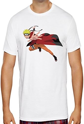 Uzumaki Sage mode Wide Hand Naruto Shippuden Shirt Custom Made T-shirt (M)