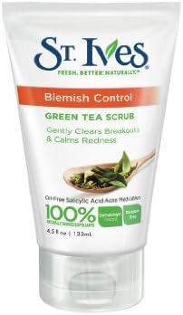 Blemish Control Green Tea Scrub by St. Ives, 4.5 Ounce