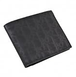 【並行輸入】クリスチャンディオール [Christian Dior] DIOR HOMME 二つ折り財布(札入れ) メンズ 2DLBH001 DNN 900 コーティッドキャンバス (ブラック／グレー) Christian Dior 二つ折り財布
