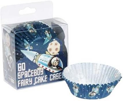 Astronaut/Rocket/Space Odyssey Party Space Boy Fairy Cake Cases x 60 by Space Odyssey Party