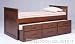 New Cherry Captains Bed with Trundle and Storage Drawers - Twin / Twin