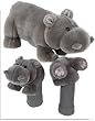 Daphne's Hippo Heads and Tails Golf Head Cover