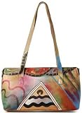 Review Anuschka  / Anuschka Wide Tote - Abstract Classic Leather Handbags