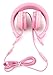 DURAGADGET Kurio TAB / TAB XL / 10S / Phone / Pocket / Touch 4S / XTREME - Pretty Pink Ultra-Stylish Kids Fashion Headphones with Padded Design, Button Remote & Microphone for Kurio TAB / TAB XL / 10S / Phone / Pocket / Touch 4S / XTREME Kids Tablet + BONUS Matching Stylus!