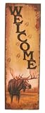 Moose Welcome Sign, 24-inch