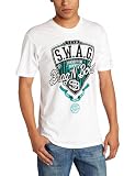 Rocawear Men's Short Sleeve Team Swag Tee, White, Large
