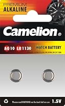Camelion Premium Alkaline Uhrenbatterie AG10 / LR1130 / 389 2er-Blister