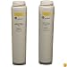 GE FQSLF Dual Stage Twist and Lock Under Counter Water Filtration System Replacement Filters (Lead/Cyst)