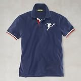 ラルフローレン ラグビー RALPHLAUREN RUGBY 【並行輸入品】 メンズ 半袖 ポロシャツ 【Peyton Big Kicker Polo】 ネイビー