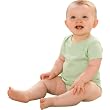 Rabbit Skins Infant 5.5 oz. Organic Lap Shoulder Creeper