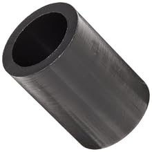 Round Spacer, Nylon, Metric, 7.5mm Length, 10mm Screw Size, Pack of 100
