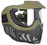 Invert 20/20 Mask with Fan Thermal Paintball Goggles - Olive