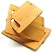 Bamboo Cutting Board Set - 3-piece Small, Medium, and Large Strong Bamboo Wood Cutting Boards with Handle by Premium Bamboo