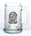 Georgia Bulldogs Glass Stein (Beverage Mug) 15 oz - NCAA College Athletics