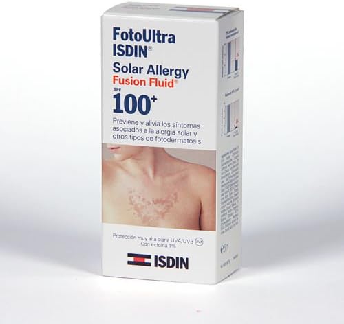 Foto Ultra Isdin Ultra Fusion Fluid Spf100+ 50 Ml Solar Allergy Fotoultra New Fresh Product