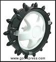 Fairway Hoppa Golf Trolley Studded Wheel Covers (10 inch)