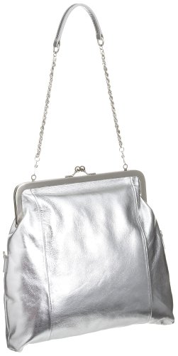 [エンゾー・アンジョリーニ] クラッチバッグ D0080302 SILVER