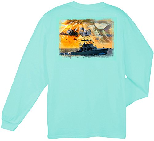 Guy Harvey Mens Long Sleeve Cruisin T-Shirt