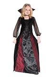 Gothic Maiden Vampiress Girl Child Halloween Costume