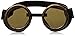 Leegoal Cyber Goggles Steampunk Cosplay Vintage Goggles Rustic (Copper)