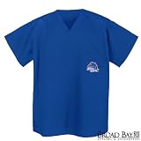 Boise State Scrubs Top Shirt- ROYAL BLUE Boise State University Broncos For HIM or HER -Officially Licensed NCAA College Logo Apparel For HIM or HER SEARCH BROAD BAY SCRUB FOR OTHER Unique GIFT Ideas for Man Men Woman Women Ladies Nurses