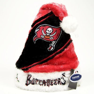 Buy TAMPA BAY BUCCANEERS OFFICIAL LOGO CHRISTMAS SANTA HAT by Forever Collectibles
