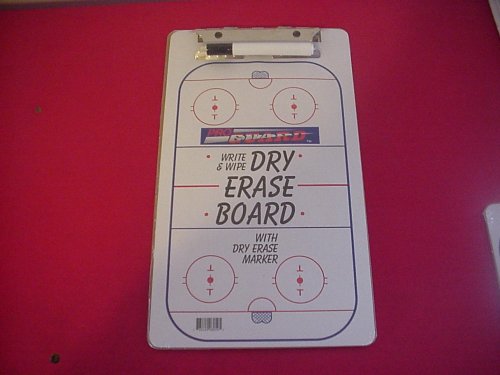 Childrens Toyshop  Sporting Goods : Hockey Coach Dry Erase Board w/Marker
