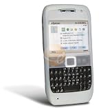 Clear White Durable Silicone Skin Case for Nokia E71