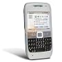 Clear White Durable Silicone Skin Case for Nokia E71