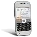 Clear White Durable Silicone Skin Case for Nokia E71