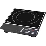 Max Burton Portable Induction Cooktop and Free Bonus Induction Adapter Disk Bundle Set – Model #6000