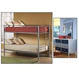 Hillsdale Furniture 1178BBDM Universal Twin Bunk Bedroom Kids