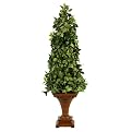 Ash Cone Faux Topiary- Green