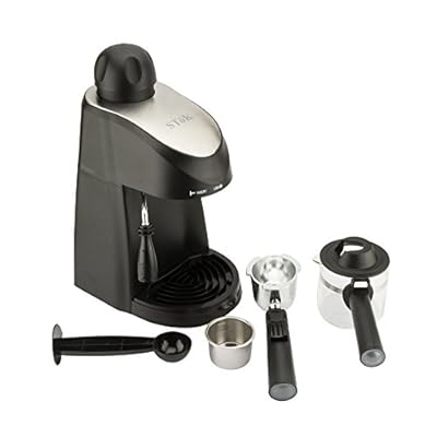 SToK ST-ECM01 - 800 Watt - Espresso Coffee Maker - 4 Cups (240 ml) Espresso Coffee Machine- Espresso / Cappuccino